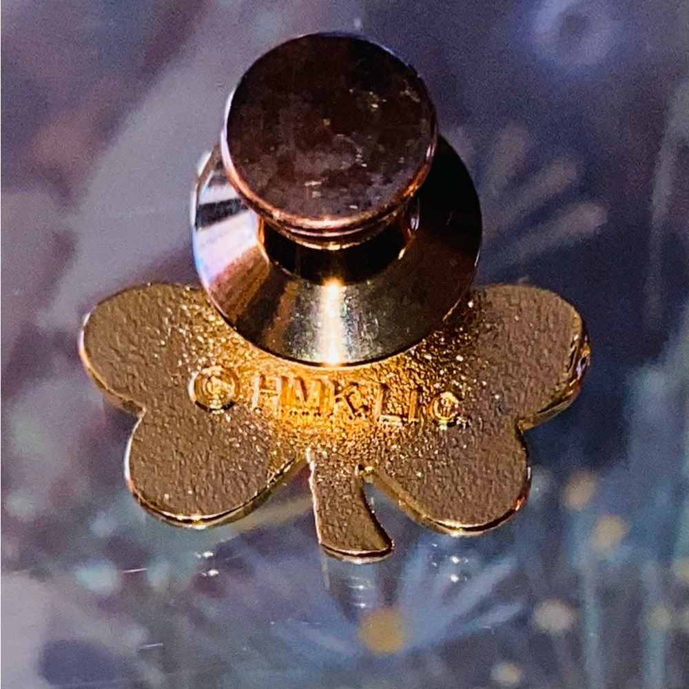🙀☘️ St Patty Clover Pin ☘️ In Nice Pre 💚Condition ☘️ - Picture 10 of 16